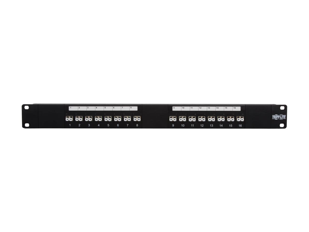 TRIPP LITE N490-016-LCLC 16 Port Fiber Patch Panel, 1U