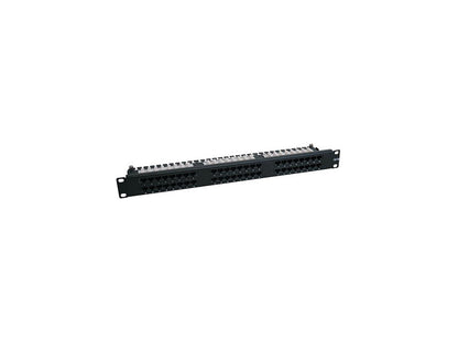 TRIPP LITE 48-Port 1U Rackmount Cat6 110 High Density Patch Panel, 568B, RJ45 Ethernet