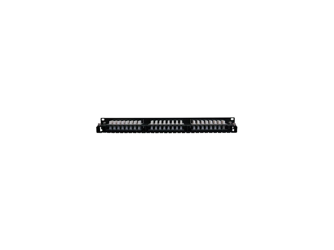 TRIPP LITE 48-Port 1U Rackmount Cat6 110 High Density Patch Panel, 568B, RJ45 Ethernet