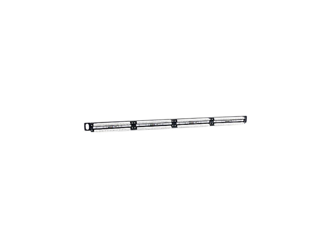 StarTech.com 24 Port 0.5U RJ45 Cat5e 110 Ethernet Rackmount Network Patch Panel (PANELHU24)