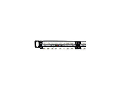 StarTech.com 24 Port 0.5U RJ45 Cat5e 110 Ethernet Rackmount Network Patch Panel (PANELHU24)