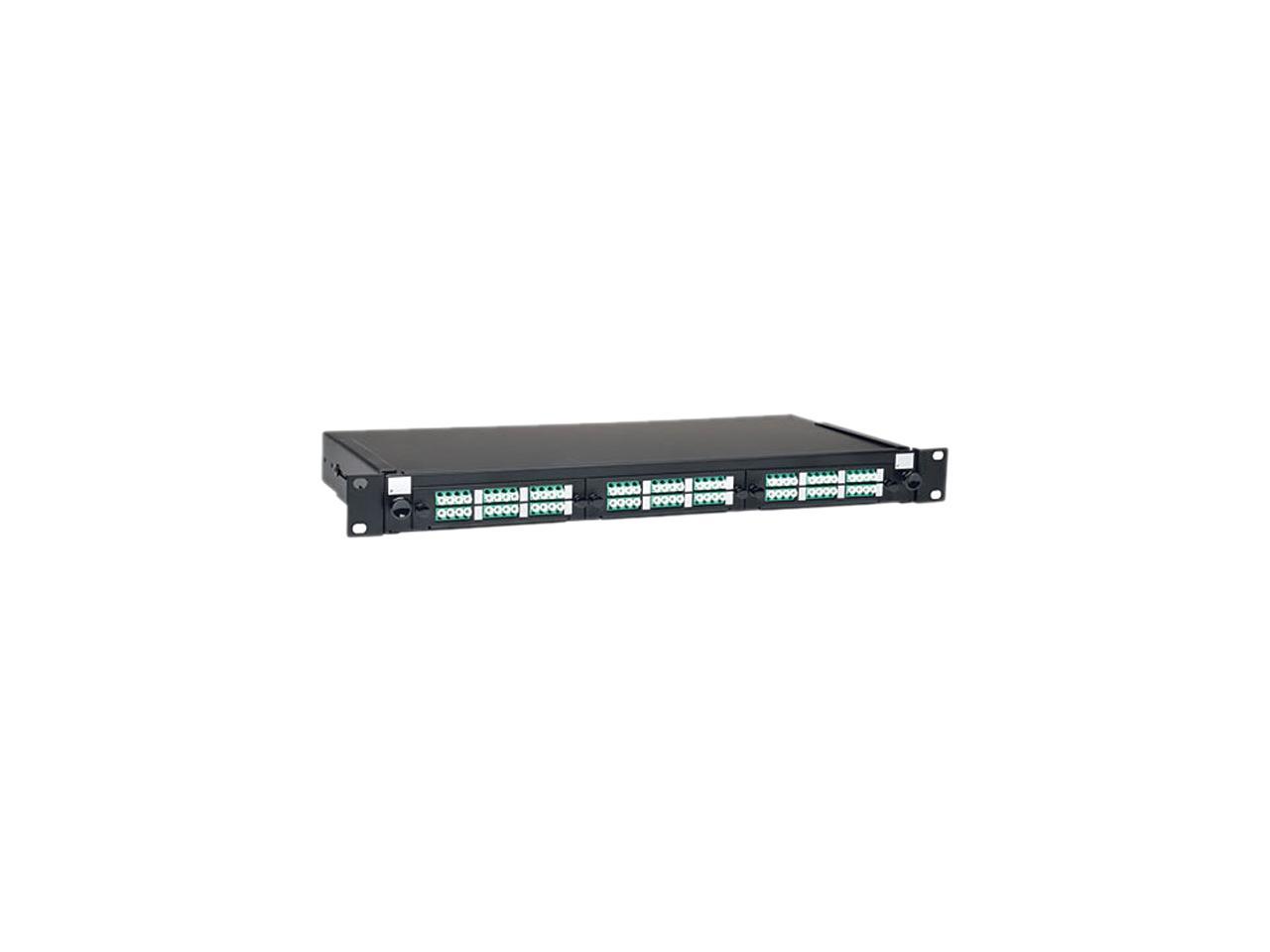 N492-036-LCLC-E 36 Port LC/LC 1U Rackmount Fiber Enclosure Patch Panel