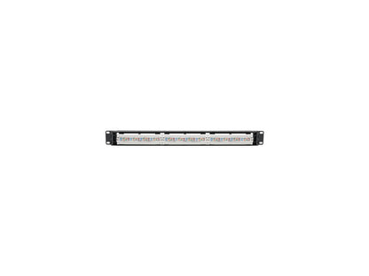 Tripp Lite Cat6 PoE Patch Panel 24-Port 110/Krone 568A/B RJ45 1URM TAA (N252-P24)