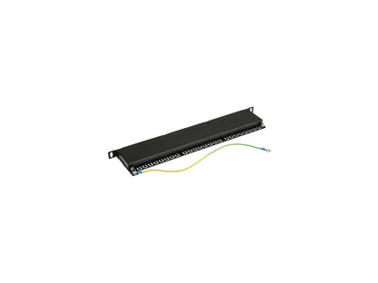 Tripp Lite Cat6a 24-Port High-Density Patch Panel - Shielded, Dual IDC, 568A/B, RJ45 Ethernet, 0.5U Rack-Mount (N252A-024-HUSHK)