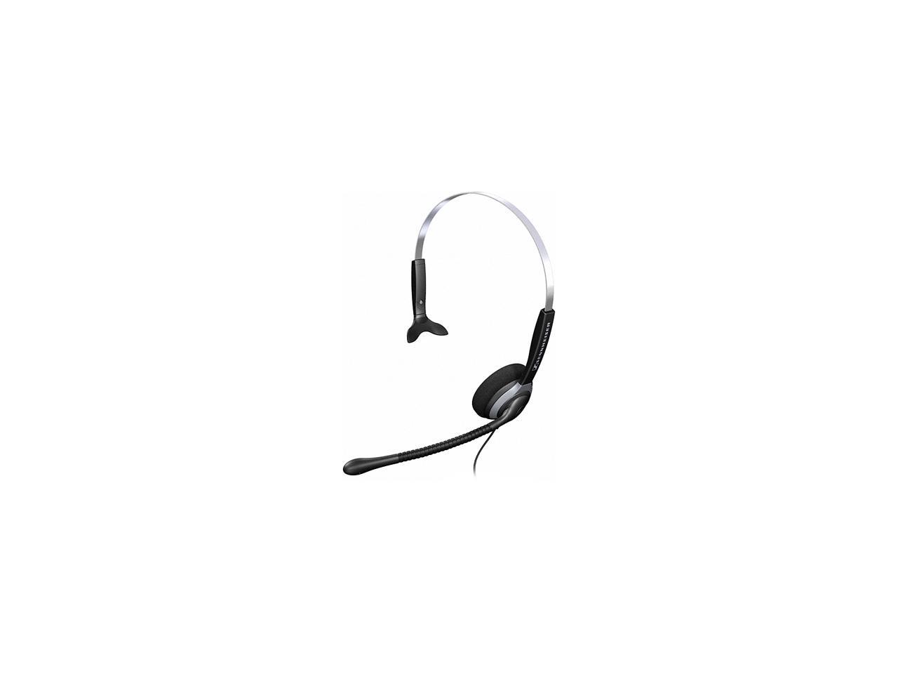 Over-the-Head SH230 Single-Sided Headset with Omni-Directional Microphone - Black