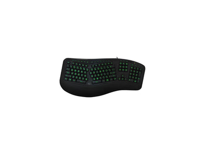 ERGONOMIC ILLUMINATED KEYBOARD