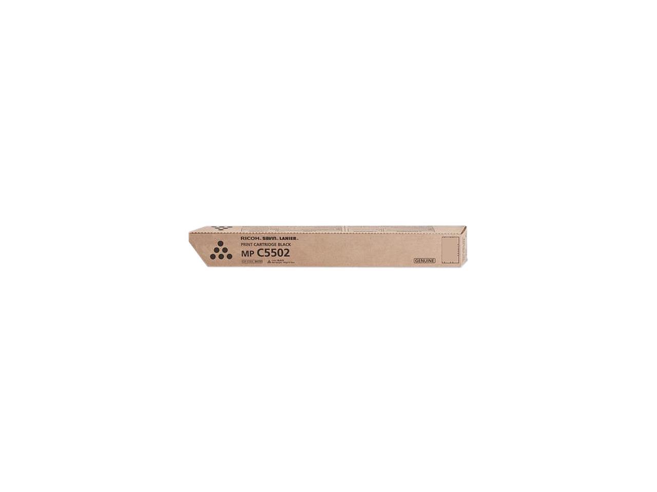 Black Toner Cartridge for Ricoh 841751 Aficio MP C4502, Aficio MP C4502A, Aficio MP C5502, Aficio MP C5502A, Genuine Ricoh Brand