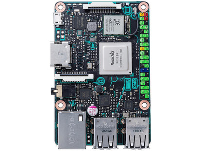 ASUS SBC Tinker Board RK3288 SoC 1.8 GHz Quad-Core CPU, 600 MHz Mali-T764 GPU, 2GB