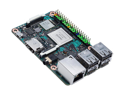 ASUS SBC Tinker Board RK3288 SoC 1.8 GHz Quad-Core CPU, 600 MHz Mali-T764 GPU, 2GB
