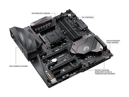ASUS ROG CROSSHAIR VI EXTREME AM4 AMD X370 SATA 6Gb/s USB 3.1 Extended ATX AMD Motherboard