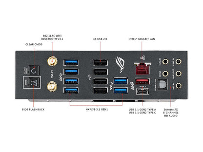 ASUS ROG CROSSHAIR VI EXTREME AM4 AMD X370 SATA 6Gb/s USB 3.1 Extended ATX AMD Motherboard