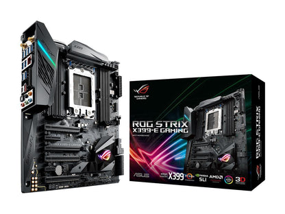 ASUS ROG Strix X399-E Gaming sTR4 AMD X399 SATA 6Gb/s USB 3.1 Extended ATX AMD Motherboard