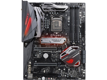 ASUS ROG Maximus X Hero (Wi-Fi AC) LGA 1151 (300 Series) Intel Z370 SATA 6Gb/s ATX Intel Motherboard