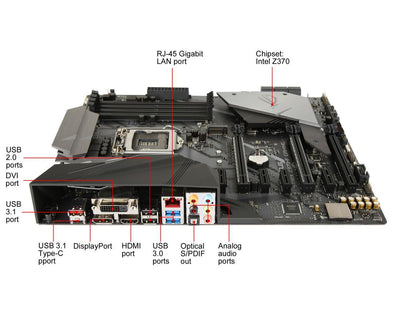 ASUS ROG Strix Z370-F Gaming LGA 1151 (300 Series) Intel Z370 HDMI SATA 6Gb/s USB 3.1 ATX Intel Motherboard