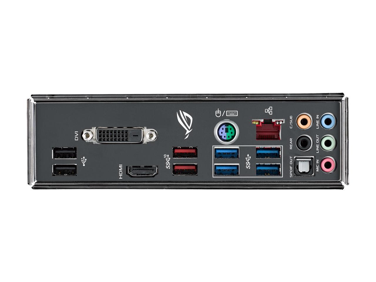 ASUS ROG Strix Z370-H Gaming LGA 1151 (300 Series) Intel Z370 HDMI SATA 6Gb/s USB 3.1 ATX Intel Motherboard