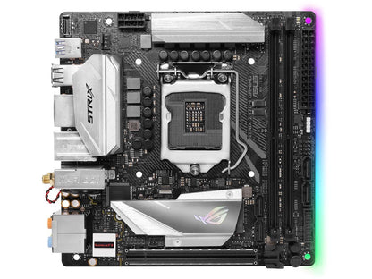 ASUS ROG Strix Z370-I Gaming LGA 1151 (300 Series) Intel Z370 HDMI SATA 6Gb/s USB 3.1 Mini ITX Intel Motherboard