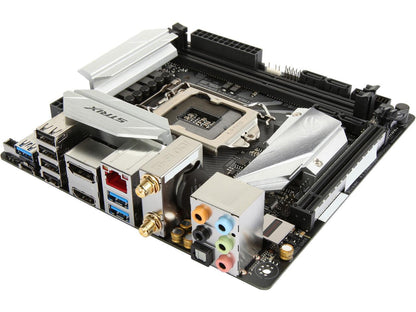 ASUS ROG Strix Z370-I Gaming LGA 1151 (300 Series) Intel Z370 HDMI SATA 6Gb/s USB 3.1 Mini ITX Intel Motherboard