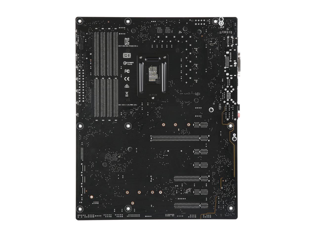 ASUS Prime Z370-A LGA 1151 (300 Series) Intel Z370 HDMI SATA 6Gb/s USB 3.1 ATX Intel Motherboard