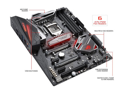 ASUS ROG Maximus X Hero LGA 1151 (300 Series) Intel Z370 HDMI SATA 6Gb/s USB 3.1 ATX Intel Motherboard