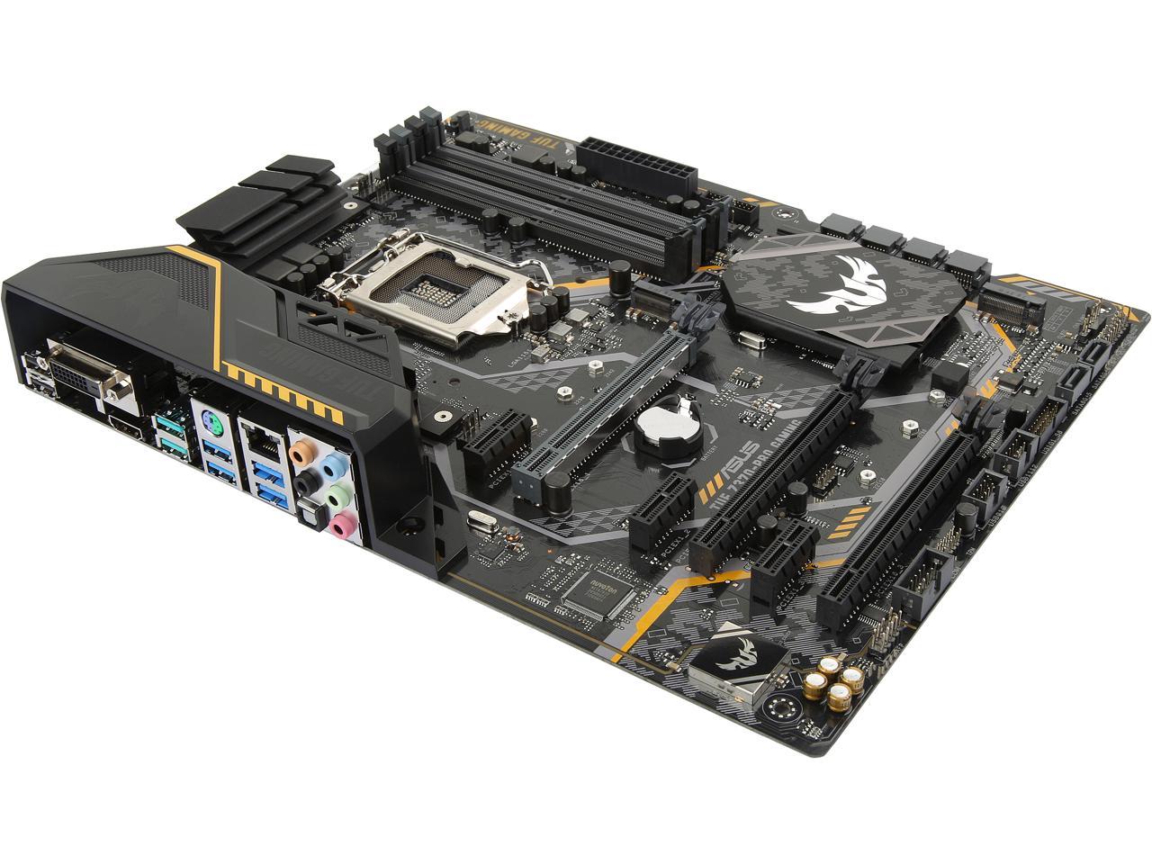 ASUS TUF Z370-Pro Gaming LGA 1151 (300 Series) Intel Z370 HDMI SATA 6Gb/s USB 3.1 ATX Intel Motherboard