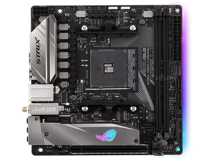 ASUS ROG STRIX X370-I GAMING AM4 AMD X370 SATA 6Gb/s USB 3.1 Mini ITX AMD Motherboard