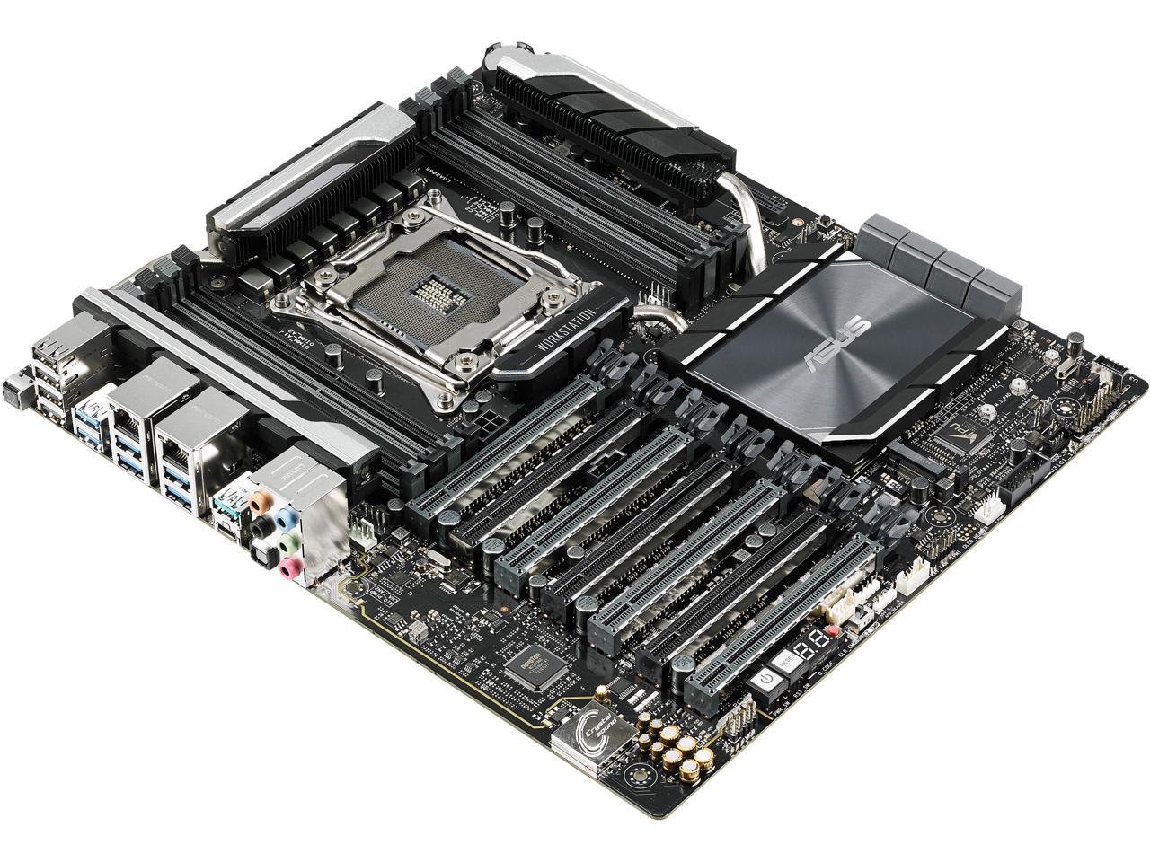 ASUS WS X299 SAGE LGA 2066 Intel X299 SATA 6Gb/s USB 3.1 CEB Motherboards - Intel