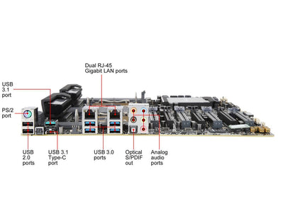 ASUS WS C621E Sage EEB Server Motherboard Dual LGA 3647 Intel C621