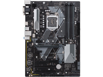ASUS Prime H370-Plus LGA1151 (300 Series) DDR4 HDMI DVI VGA M.2 ATX Motherboard