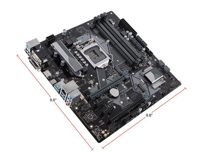 ASUS Prime H370M-Plus/CSM LGA1151 (300 Series) DDR4 HDMI DVI VGA M.2 mATX Motherboard