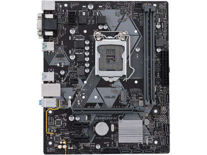 ASUS PRIME B360M-K LGA1151 (300 Series) DDR4 DVI VGA M.2 mATX Motherboard
