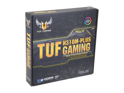ASUS TUF H310M-PLUS GAMING LGA 1151 (300 Series) Intel H310 SATA 6Gb/s Micro ATX Intel Motherboard