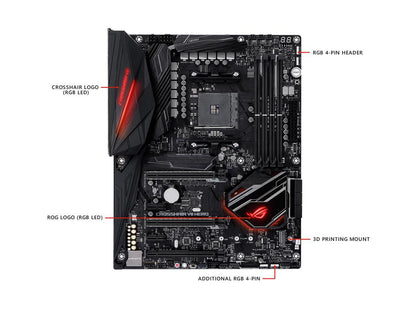 ASUS ROG Crosshair VII Hero AM4 AMD X470 SATA 6Gb/s ATX AMD Motherboard