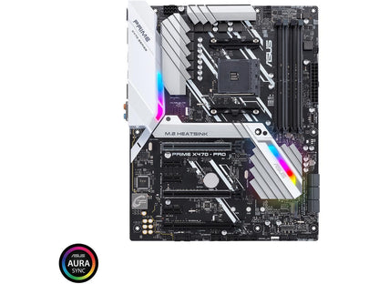ASUS Prime X470-Pro AM4 AMD X470 SATA 6Gb/s ATX AMD Motherboard