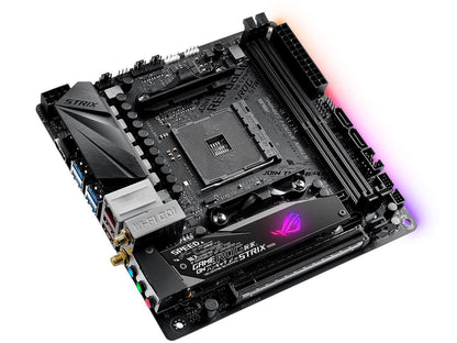 ASUS ROG Strix X470-I Gaming AM4 AMD X470 SATA 6Gb/s USB 3.1 HDMI Mini ITX AMD Motherboard