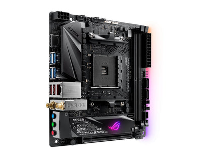 ASUS ROG Strix X470-I Gaming AM4 AMD X470 SATA 6Gb/s USB 3.1 HDMI Mini ITX AMD Motherboard