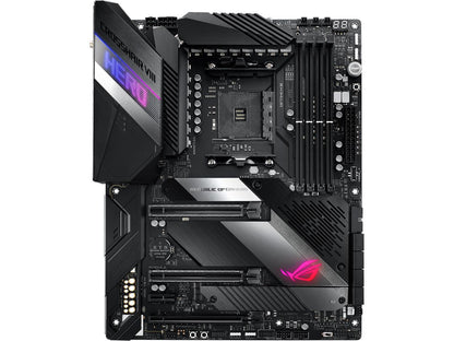 ASUS AMD AM4 ROG X570 Crosshair VIII Hero ATX Motherboard with PCIe 4.0, 2.5Gbps LAN, Dual M.2, SATA 6Gb/s, USB 3.2 Gen 2