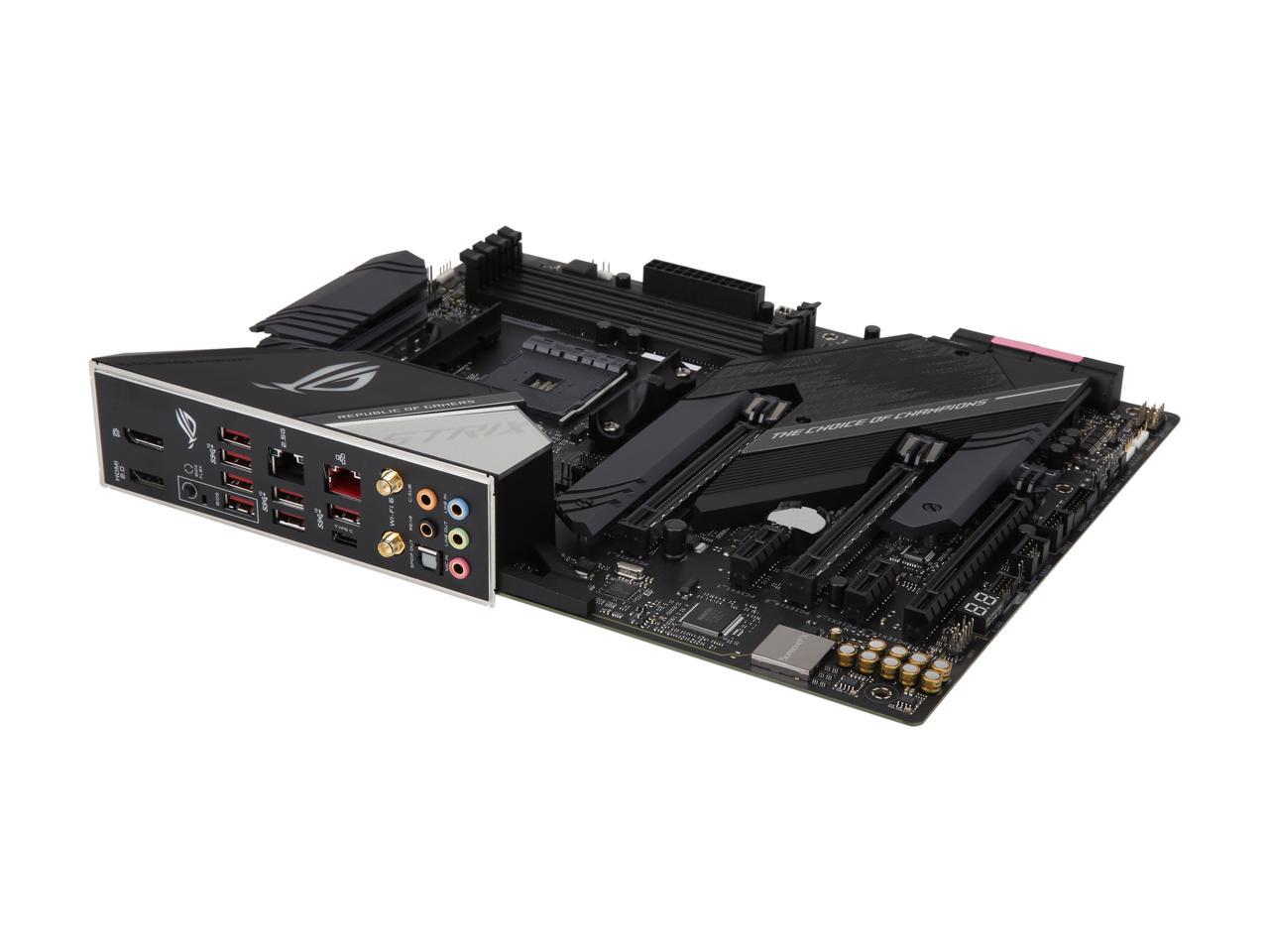 ASUS AMD AM4 ROG Strix X570-E Gaming ATX Motherboard with PCIe 4.0, WiFi 6, 2.5Gbps LAN, Dual M.2, SATA 6Gb/s, USB 3.2 Gen 2