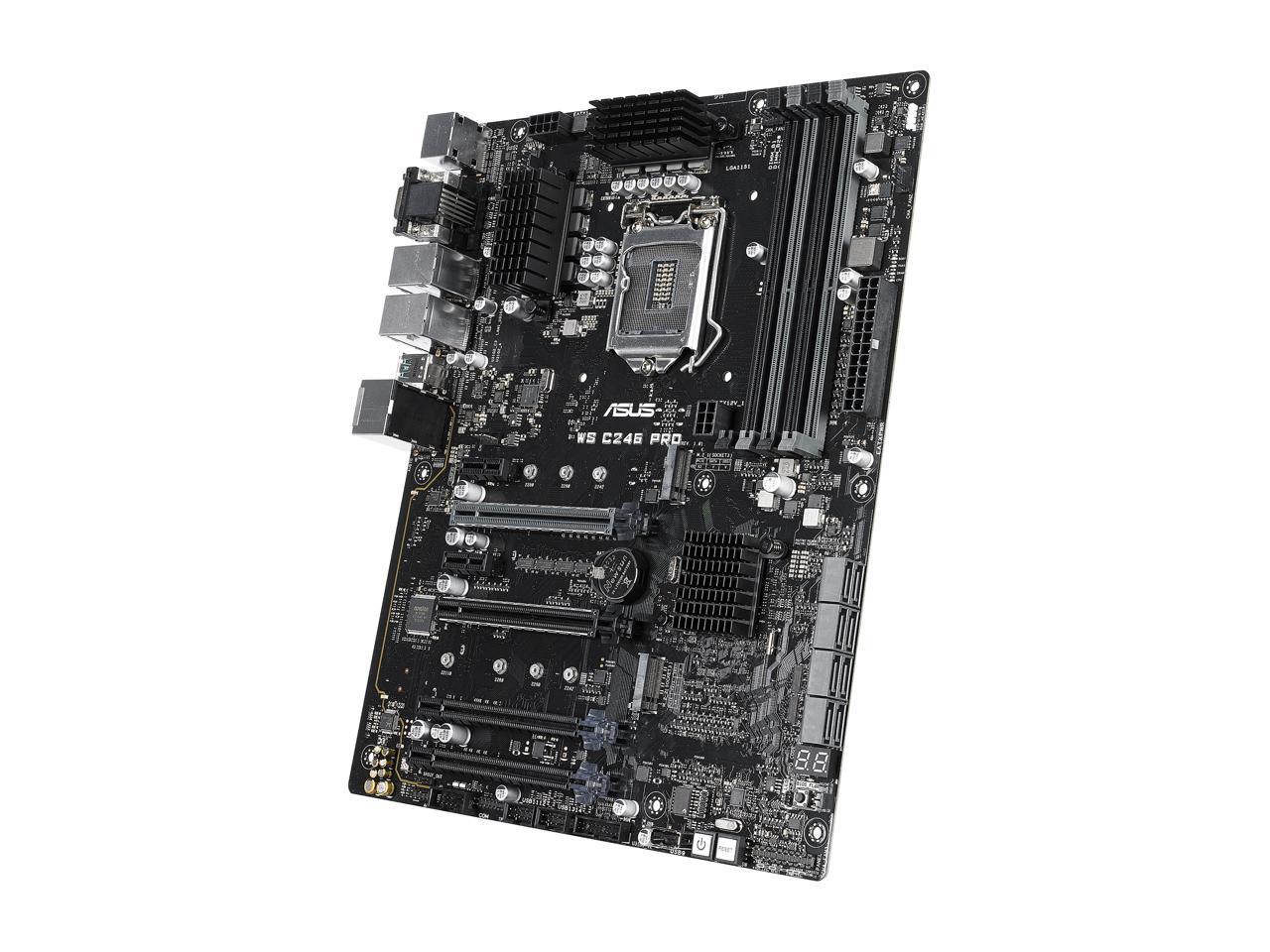 ASUS WS C246 PRO ATX Server Motherboard LGA 1151 Intel C246