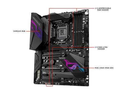 ASUS ROG Maximus XI Hero (Wi-Fi) Z390 Gaming Motherboard LGA1151 (Intel 8th and 9th Gen) ATX DDR4 DP HDMI M.2 USB 3.1 Gen2 Onboard 802.11 ac