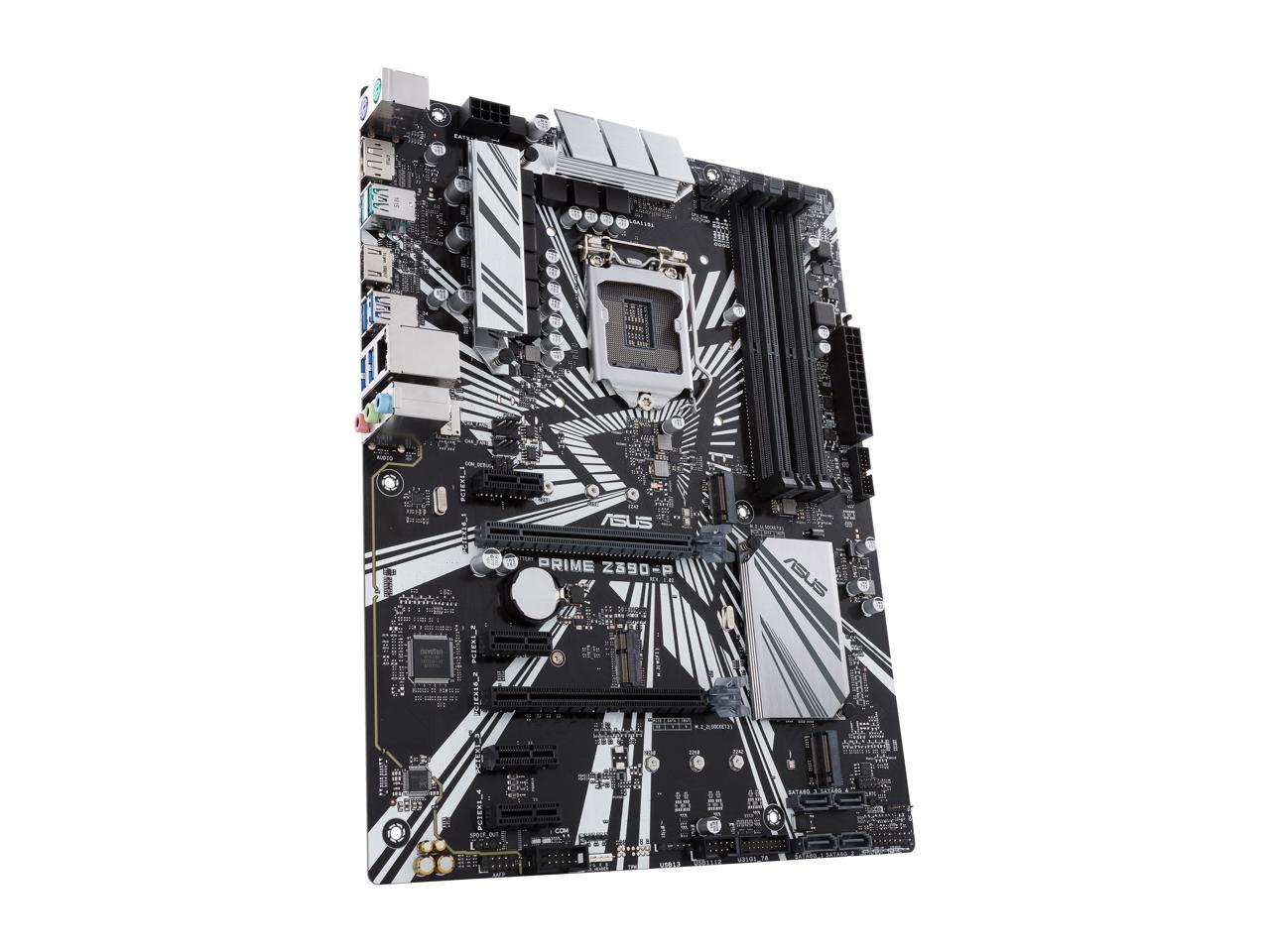 ASUS Prime Z390-P LGA 1151 (300 Series) Intel Z390 SATA 6Gb/s ATX Intel Motherboard