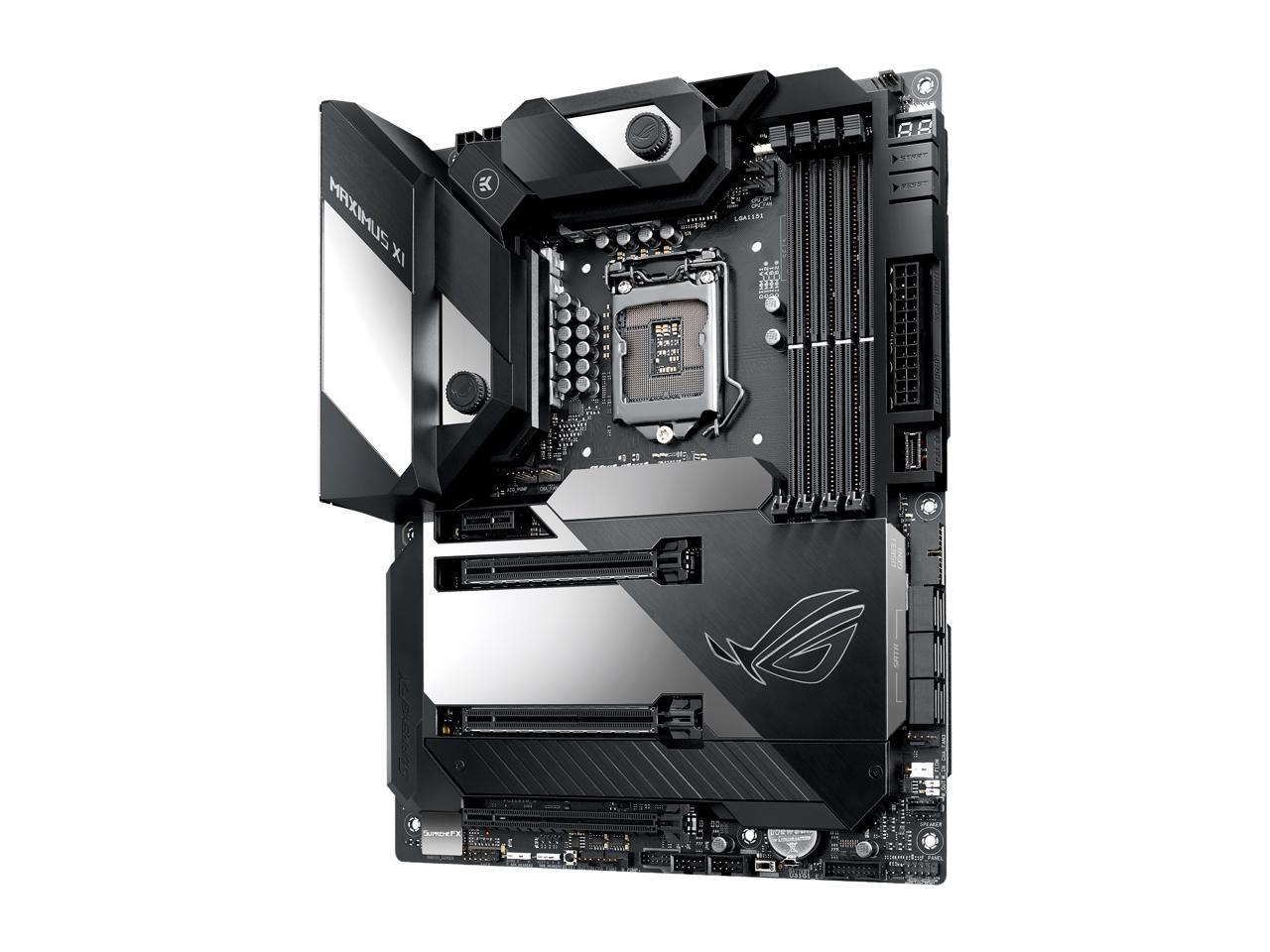 ASUS ROG Maximus XI Formula Z390 Gaming Motherboard LGA1151 (Intel 8th and 9th Gen) ATX DDR4 HDMI M.2 USB 3.1 Gen2 Onboard 802.11 ac Wi-Fi