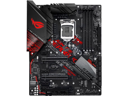 ASUS ROG Strix Z390-H Gaming Motherboard LGA1151 (Intel 8th and 9th Gen) ATX DDR4 DP HDMI M.2 USB 3.1 Gen2 Gigabit LAN