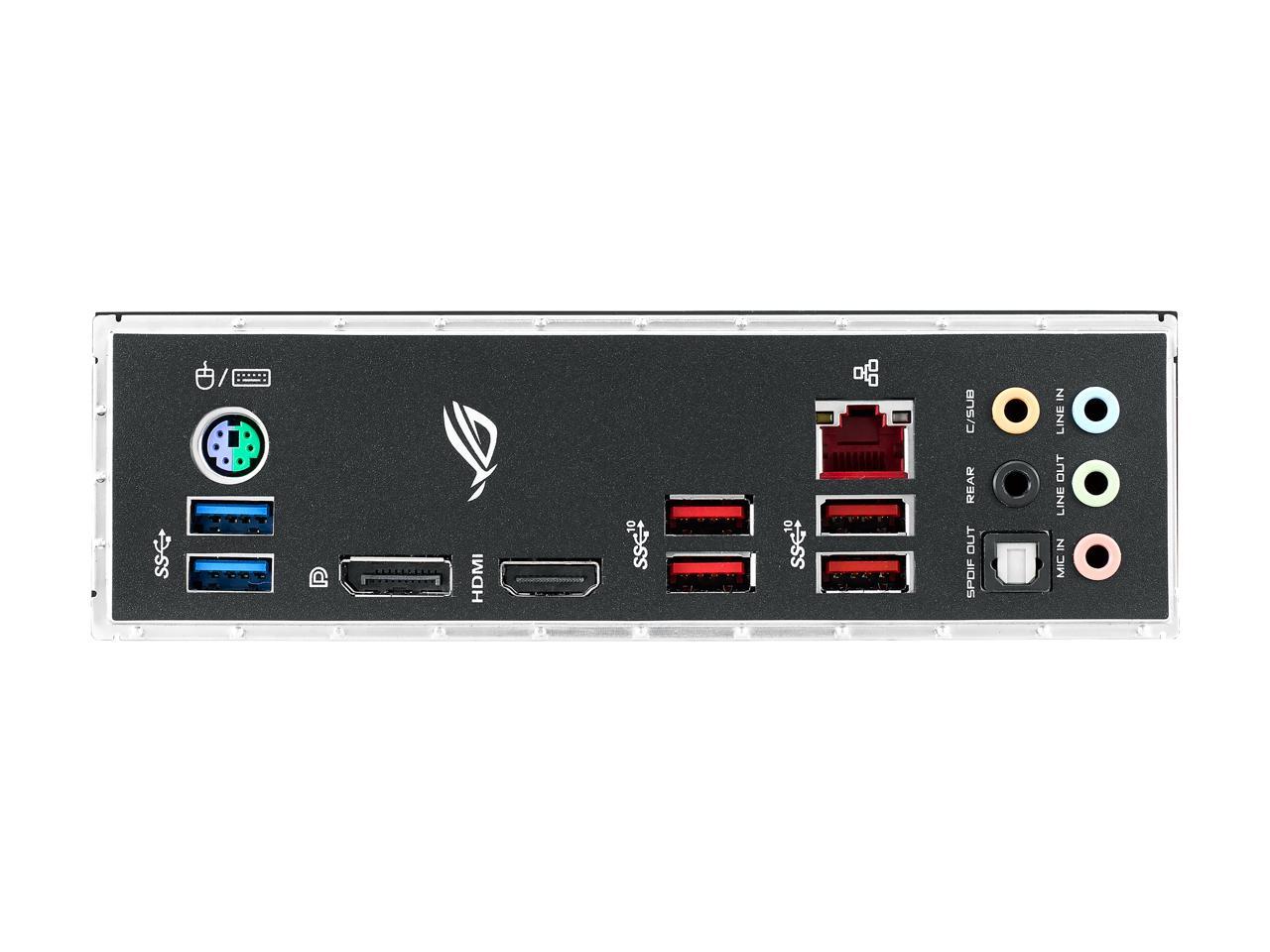 ASUS ROG Strix Z390-H Gaming Motherboard LGA1151 (Intel 8th and 9th Gen) ATX DDR4 DP HDMI M.2 USB 3.1 Gen2 Gigabit LAN