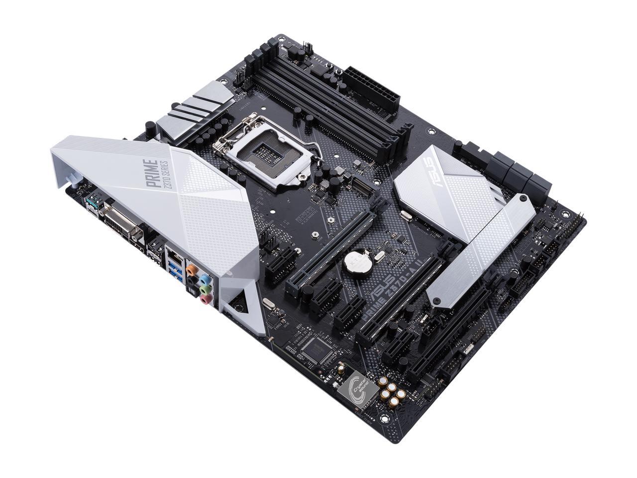 ASUS PRIME Z370-A II LGA 1151 (300 Series) Intel Z370 SATA 6Gb/s ATX Intel Motherboard