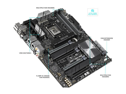 ASUS WS Z390 PRO LGA 1151 (300 Series) Intel Z390 HDMI SATA 6Gb/s USB 3.1 ATX Intel Motherboard