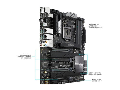 ASUS WS Z390 PRO LGA 1151 (300 Series) Intel Z390 HDMI SATA 6Gb/s USB 3.1 ATX Intel Motherboard