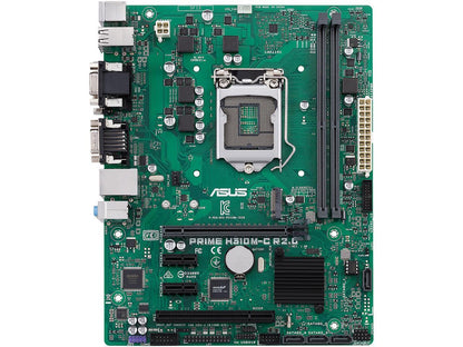 ASUS Prime H310M-C R2.0/CSM LGA 1151 (300 Series) Intel H310 SATA 6Gb/s USB 3.1 Micro ATX Intel Motherboard