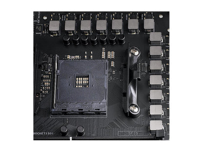 ASUS AMD AM4 PRO WS X570-ACE ATX Workstation Motherboard with 3 PCIe 4.0 x16, Realtek and Intel Gigabit LAN, DDR4 ECC Memory Support, Dual M.2, U.2, and ASUS Control Center Express