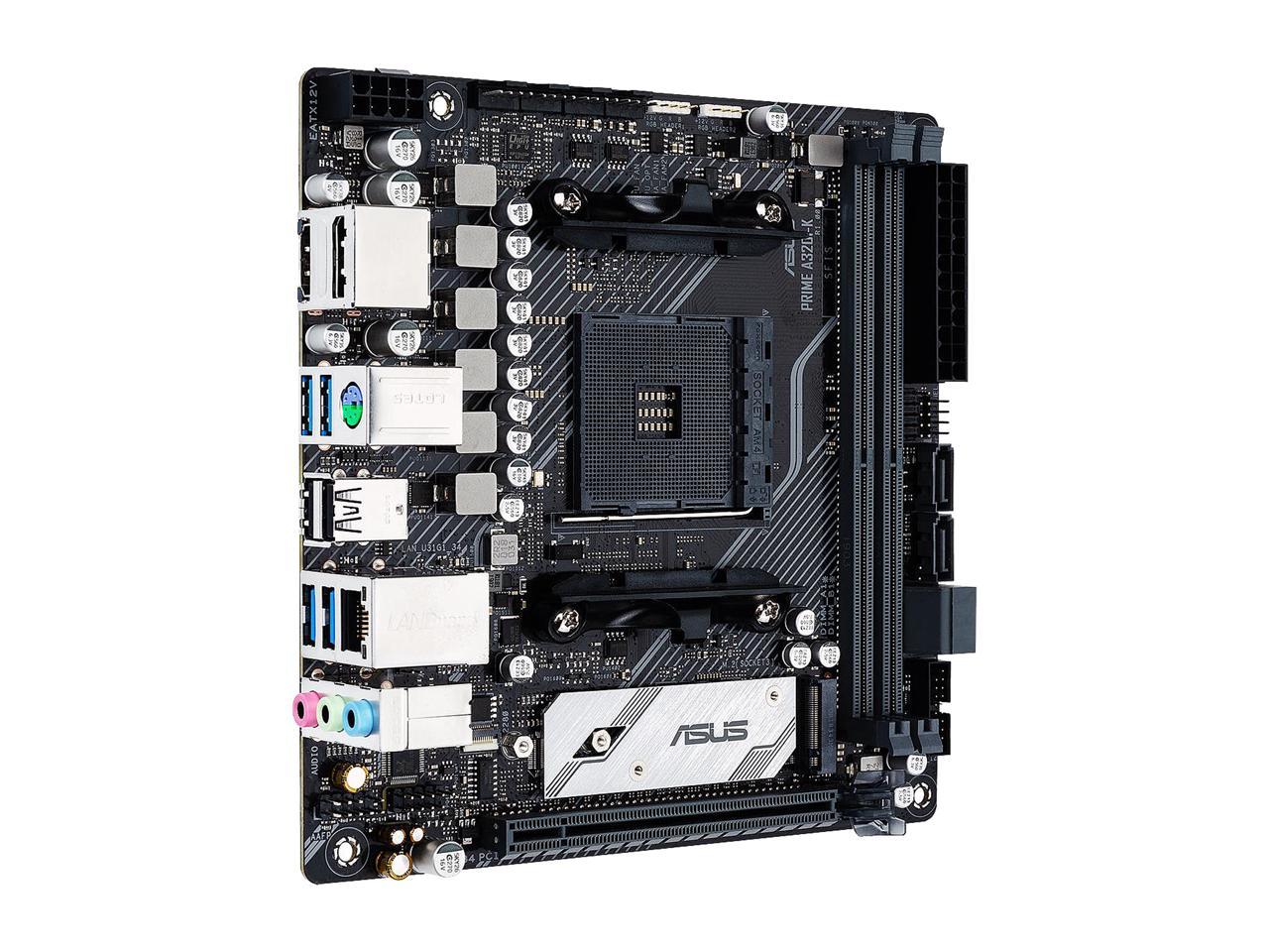 ASUS Prime A320I-K AM4 AMD A320 SATA 6Gb/s Mini ITX AMD Motherboard