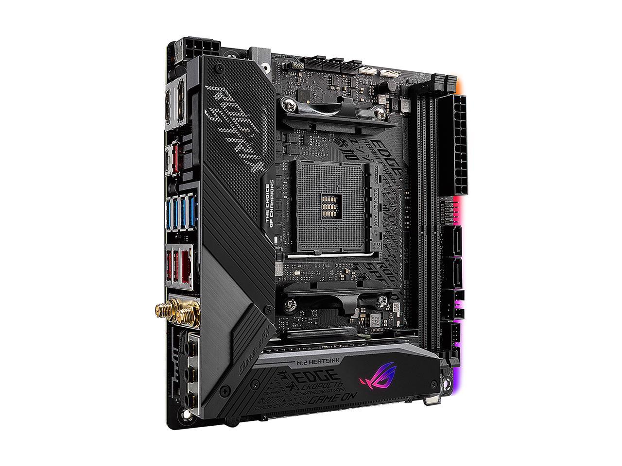 ASUS ROG Strix X570-I Gaming AM4 AMD X570 SATA 6Gb/s Mini ITX AMD Motherboard